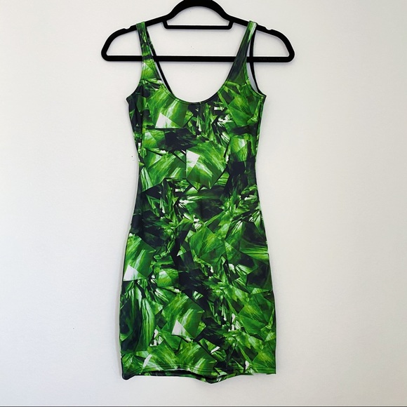 Blackmilk Dresses & Skirts - Black Milk Emerald Bodycon Dress